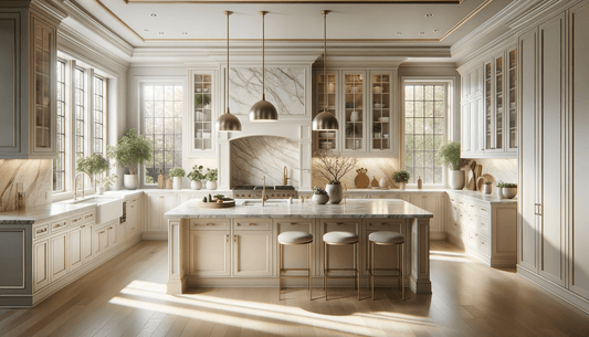 Elegant Taj Mahal Quartzite Kitchen Ideas for Luxe Spaces - Zicana Boutique