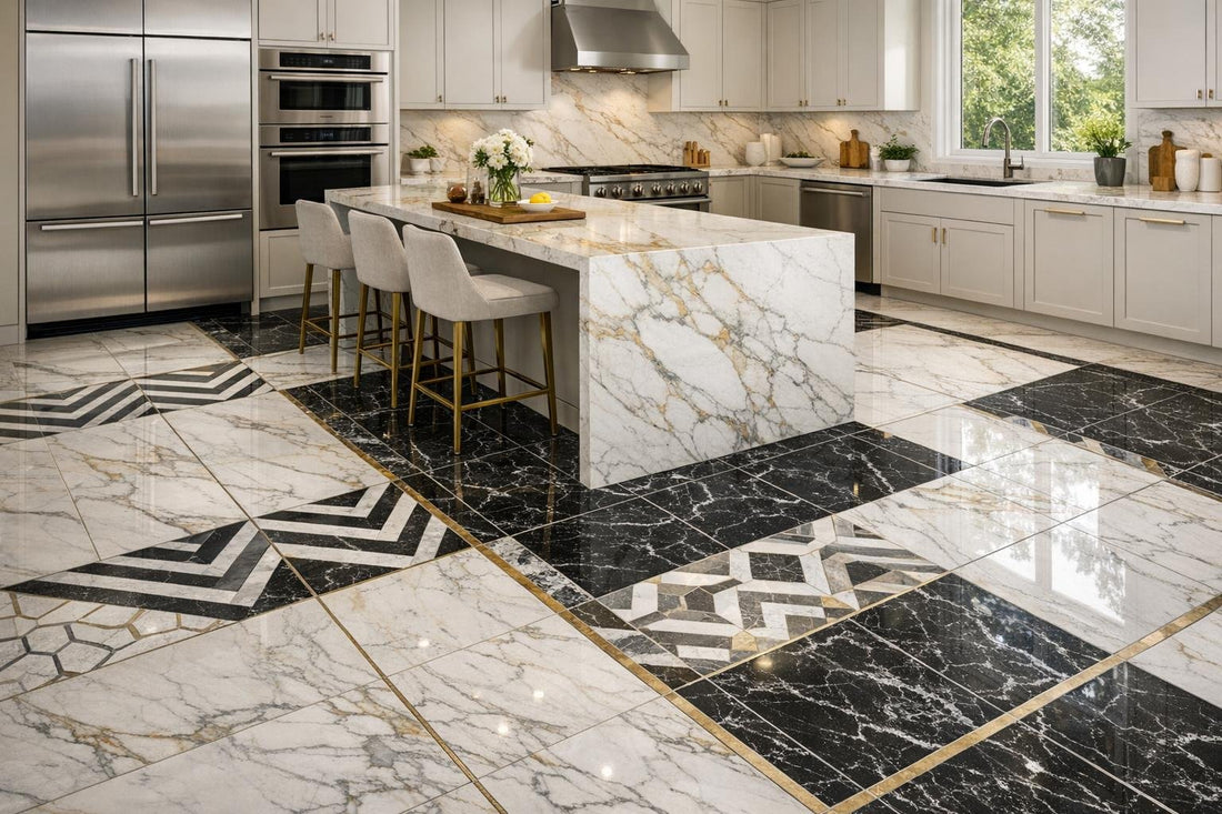 Elegant Tiles for Kitchen Flooring: Expert Tips and Trends - Zicana Boutique
