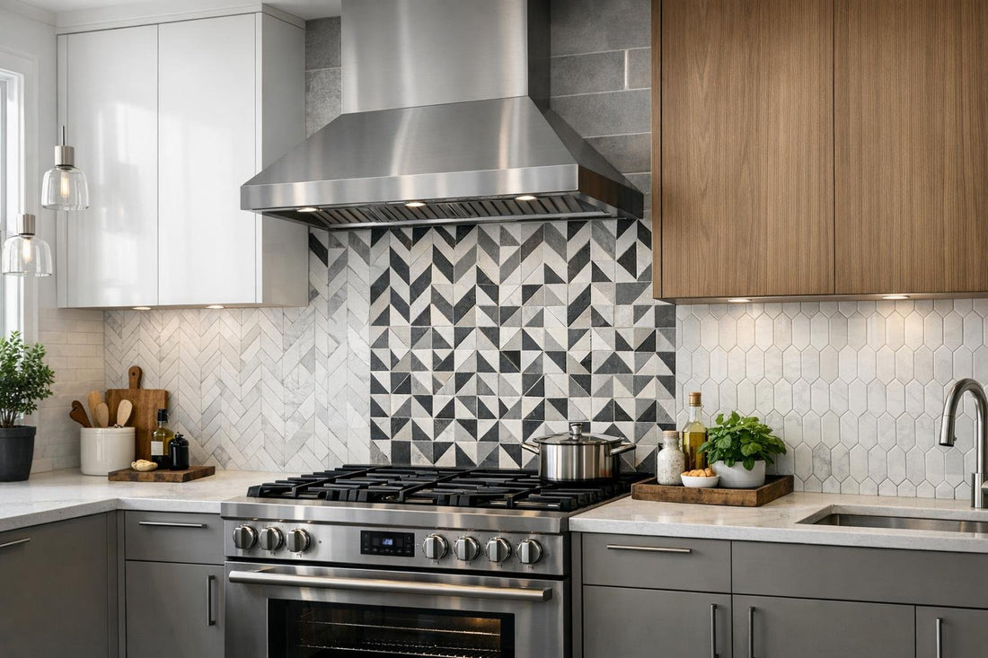 Elegant Tiles Kitchen Backsplash Ideas for Trade Professionals - Zicana Boutique
