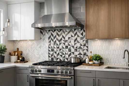 Elegant Tiles Kitchen Backsplash Ideas for Trade Professionals - Zicana Boutique