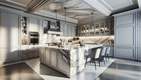 Elegant White and Grey Granite Countertops: Superior Choices for Experts - Z Boutique by Marble Couture