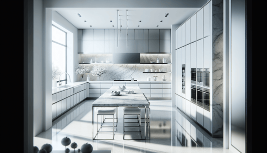 Elegant White Granite Kitchen Countertops: A Timeless Choice for Professionals - Z Boutique by Marble Couture