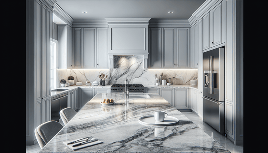 Elegant White Granite Kitchen Countertops for Discerning Homeowners & Professionals - Z Boutique by Marble Couture