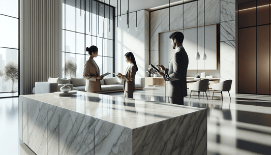 Elegant White Granite Slabs for Discerning Homeowners and Professionals - Z Boutique by Marble Couture