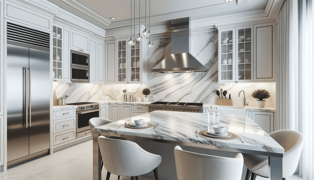 Elegant White Granite Tops: Timeless Elegance for Discerning Homeowners - Zicana Boutique