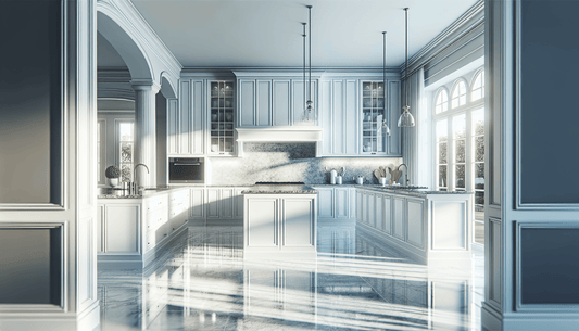 Elegant White Kitchen Granite: Timeless Elegance for Discerning Homeowners - Z Boutique by Marble Couture