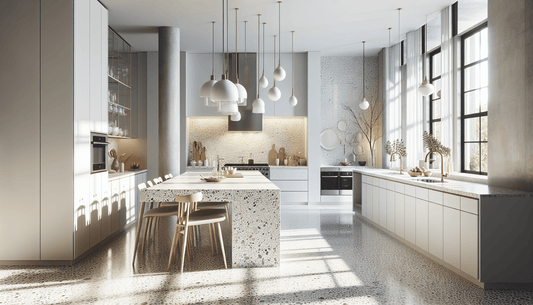 Elegant White Terrazzo Countertops: Ultimate Guide for Professionals & Homeowners - Z Boutique by Marble Couture