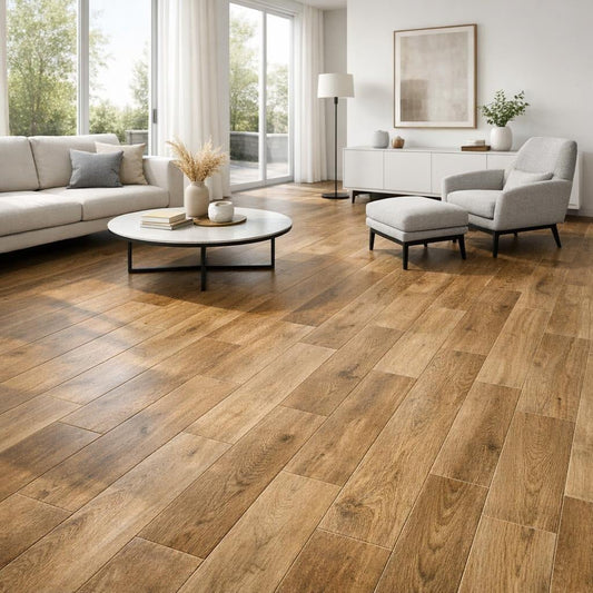 Elegant Wood Look Floor Tiles for Timeless Interiors - Zicana Boutique