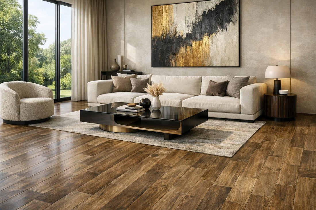Elegant Wood Look Porcelain Tile for Luxe Interiors - Zicana Boutique