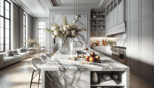 Elegantly Enhance Spaces with Calacatta Marble Countertops - Z Boutique by Marble Couture