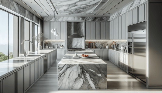 Elegantly Transform Spaces with Marble Gray Countertops - Z Boutique by Marble Couture