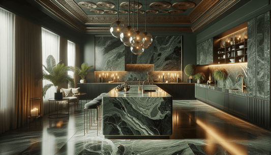 Elegantly Transform Spaces with Premium Green Granite Stone - Z Boutique by Marble Couture