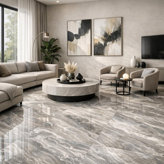 Elegantly Transform Spaces with Silver Onyx Florim Solutions - Zicana Boutique