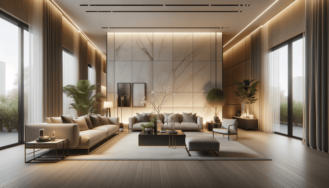 Elevate Any Space with Porcelain Slabs on Wall Designs - Zicana Boutique