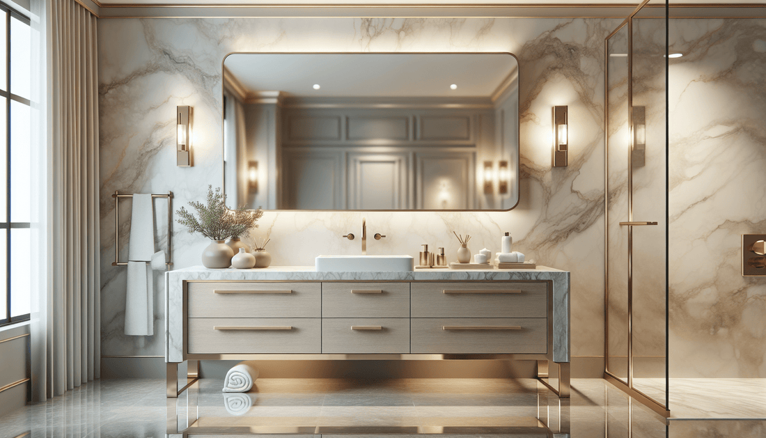 Elevate Bathrooms with Elegant Cambria Quartz Solutions from Zicana - Z Boutique by Marble Couture