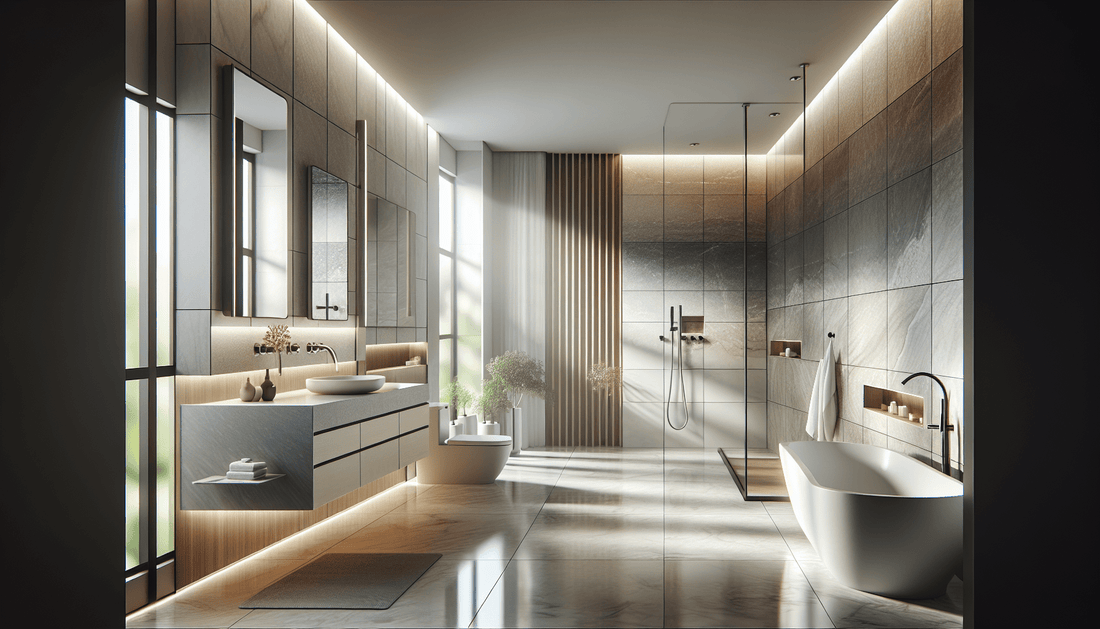 Elevate Bathrooms with Spectrum Quartz: Luxury, Durability, and Style - Z Boutique by Marble Couture