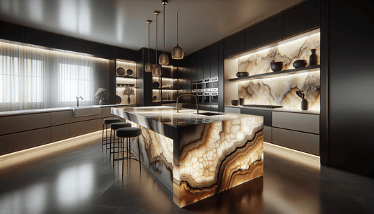 Elevate Design Elegance with Onyx Countertop Solutions from Zicana Boutique - Z Boutique by Marble Couture