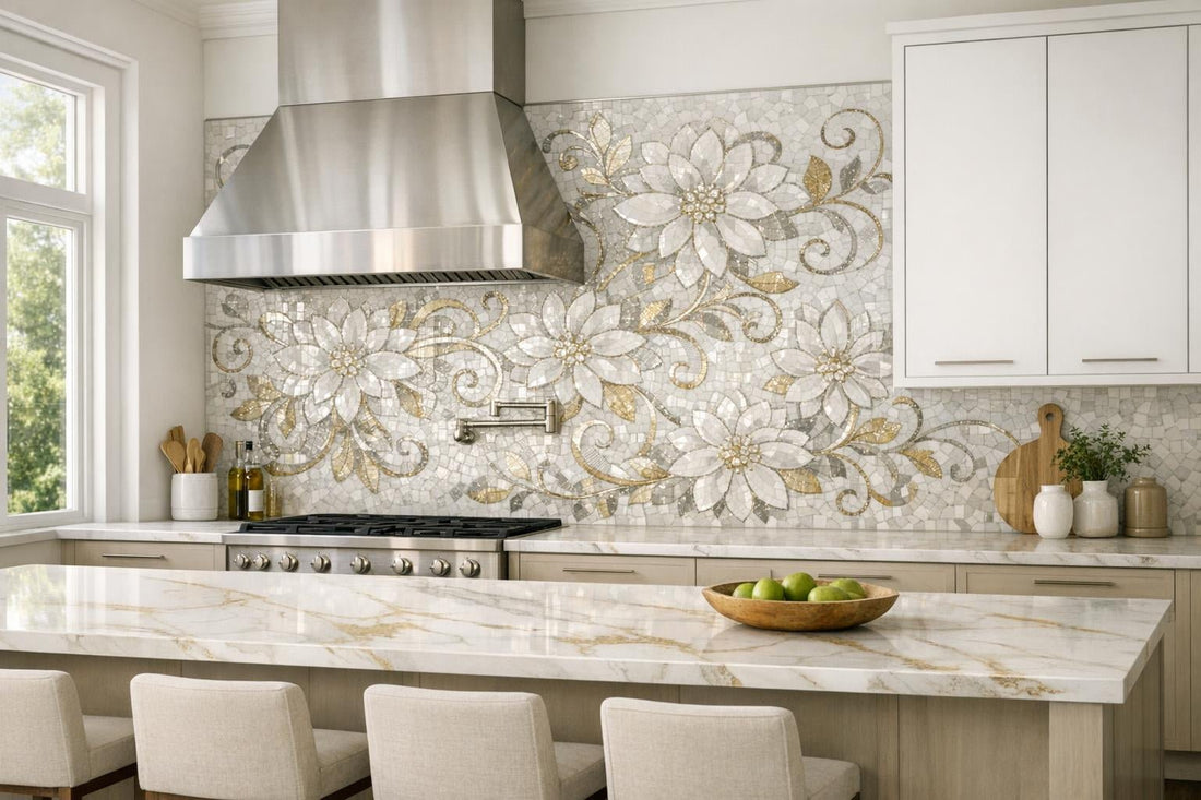Elevate Designs with Transia Crystal Marble Mosaic Solutions - Zicana Boutique