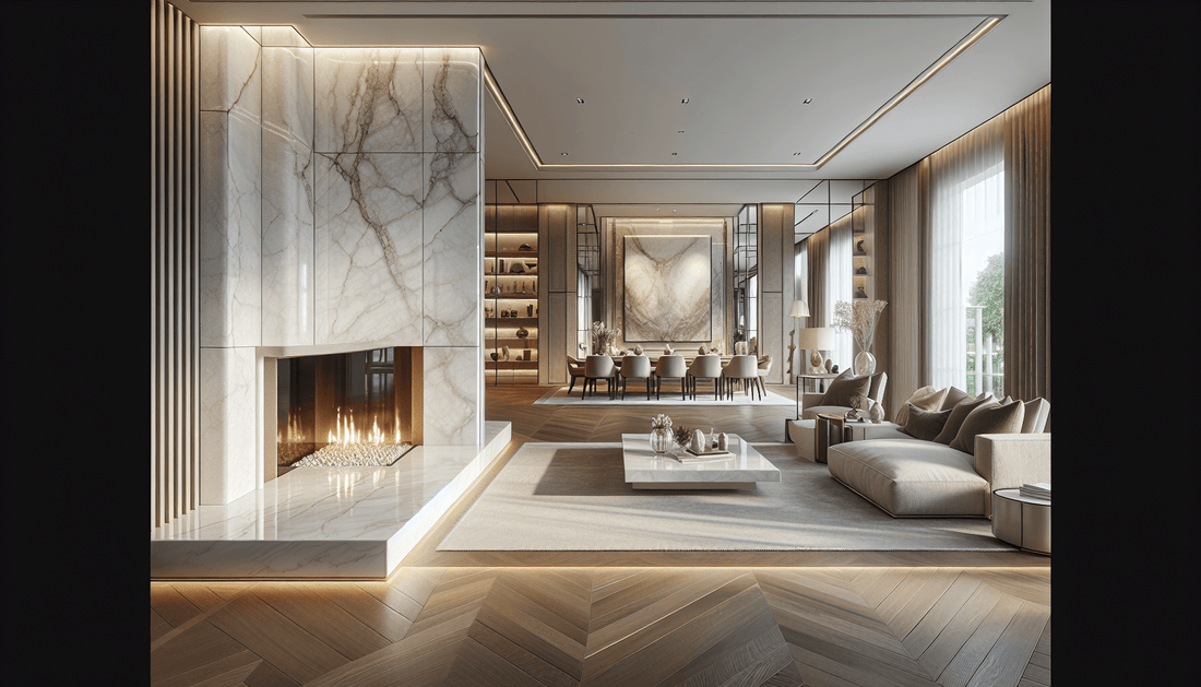 Elevate Elegance with Antolini Tech Porcelain Fireplaces for Luxury Spaces - Z Boutique by Marble Couture