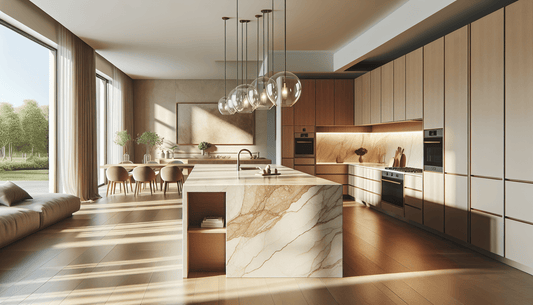 Elevate Interiors: Buff Quartz Countertops for Every Project - Z Boutique by Marble Couture