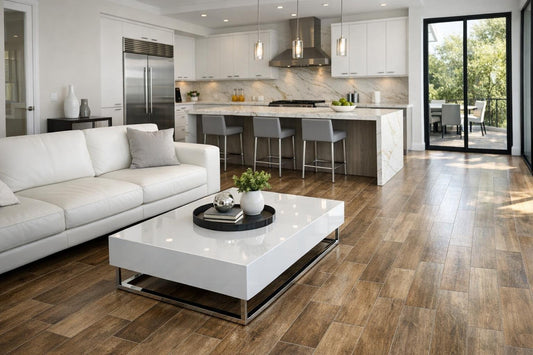 Elevate Interiors: Ceramic Tile Wood Look for Professionals - Zicana Boutique