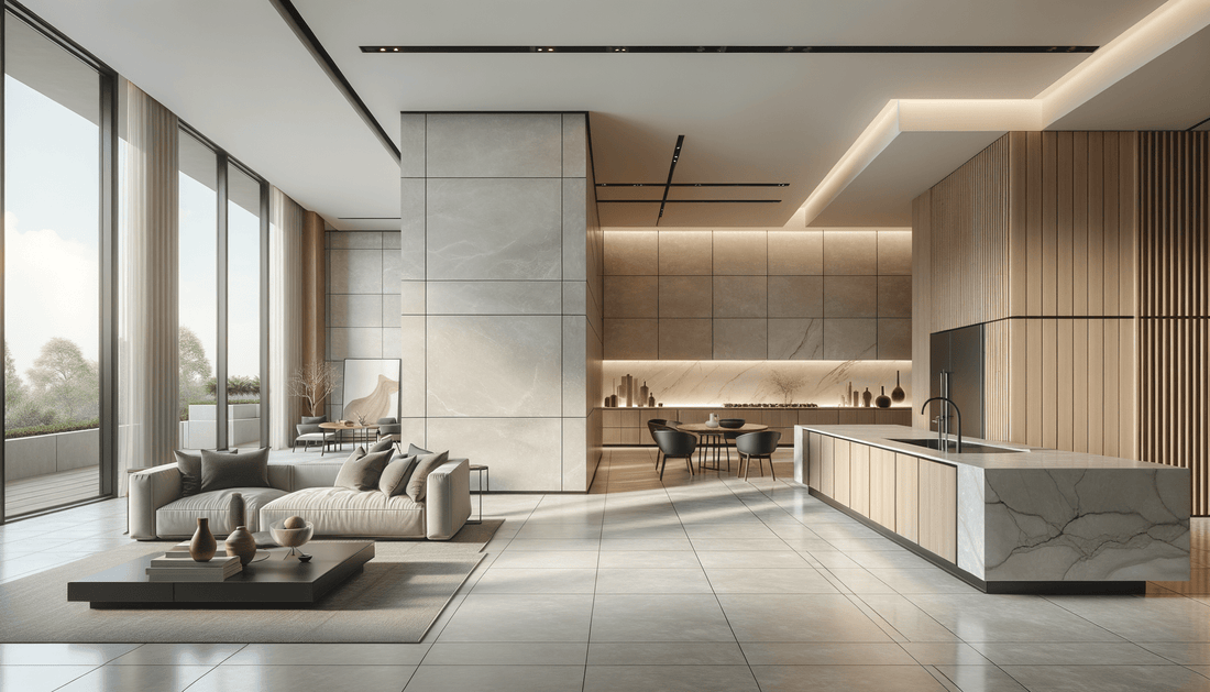 Elevate Interiors Instantly with Durable XL Porcelain Slabs - Zicana Boutique