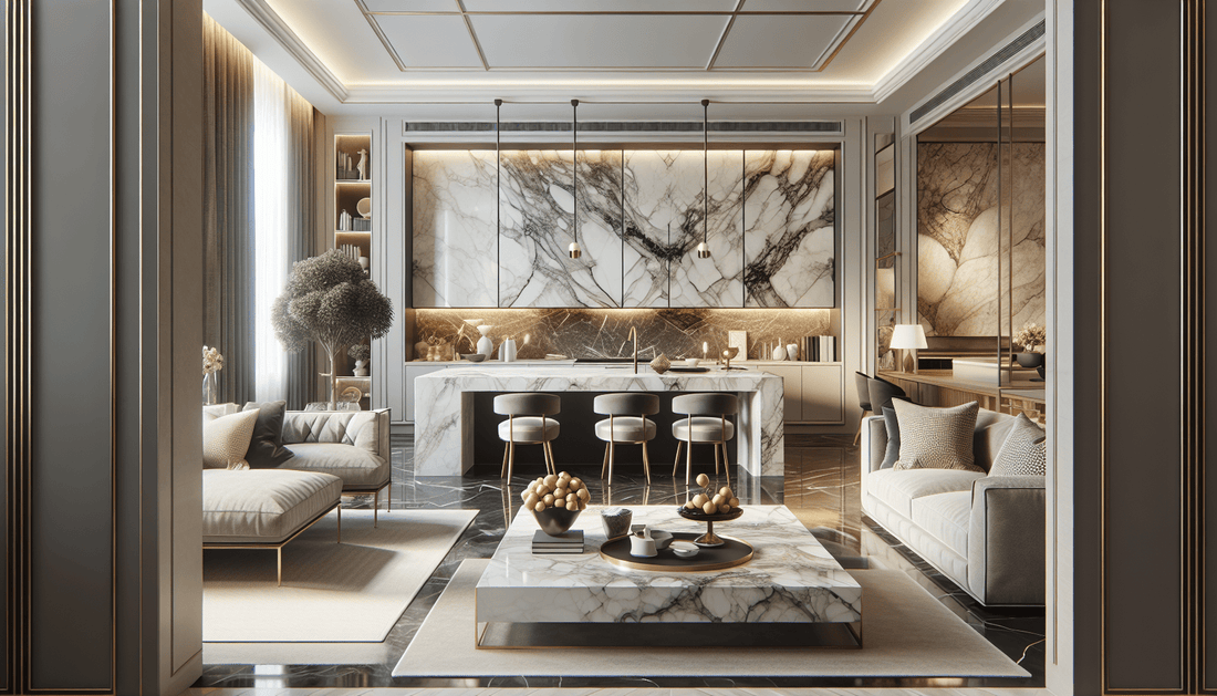 Elevate Interiors: Quartz or Marble for Luxury Spaces - Zicana Boutique