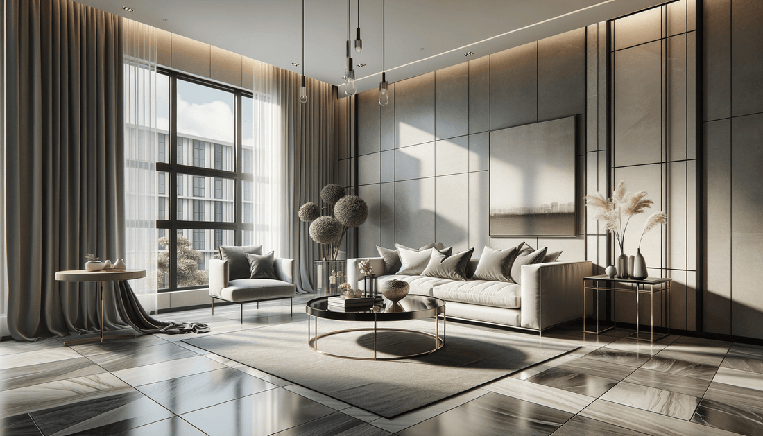Elevate Interiors: Statuario Raphael 32" x 32" Porcelain Tile - Zicana Boutique