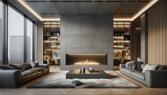 Elevate Interiors with a Durable Dekton Fireplace Surround - Zicana Boutique