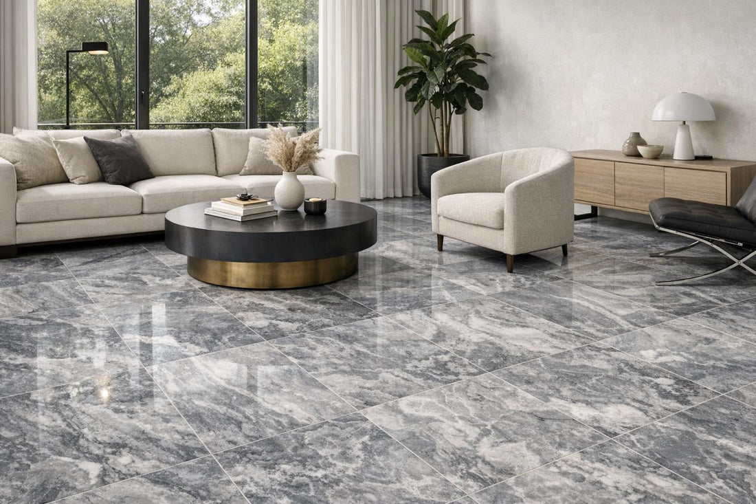 Elevate Interiors with Bardiglio Nuvolato Marble Field Tile - Zicana Boutique