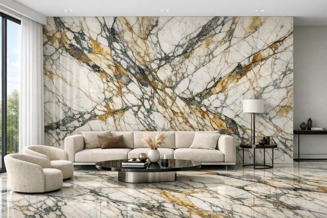 Elevate Interiors with Calacatta Picasso Marble – Zicana Boutique - Zicana Boutique