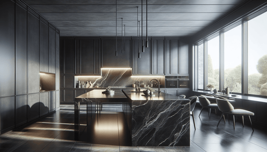 Elevate Interiors with Dark Stone Countertops: A Premium Guide - Z Boutique by Marble Couture