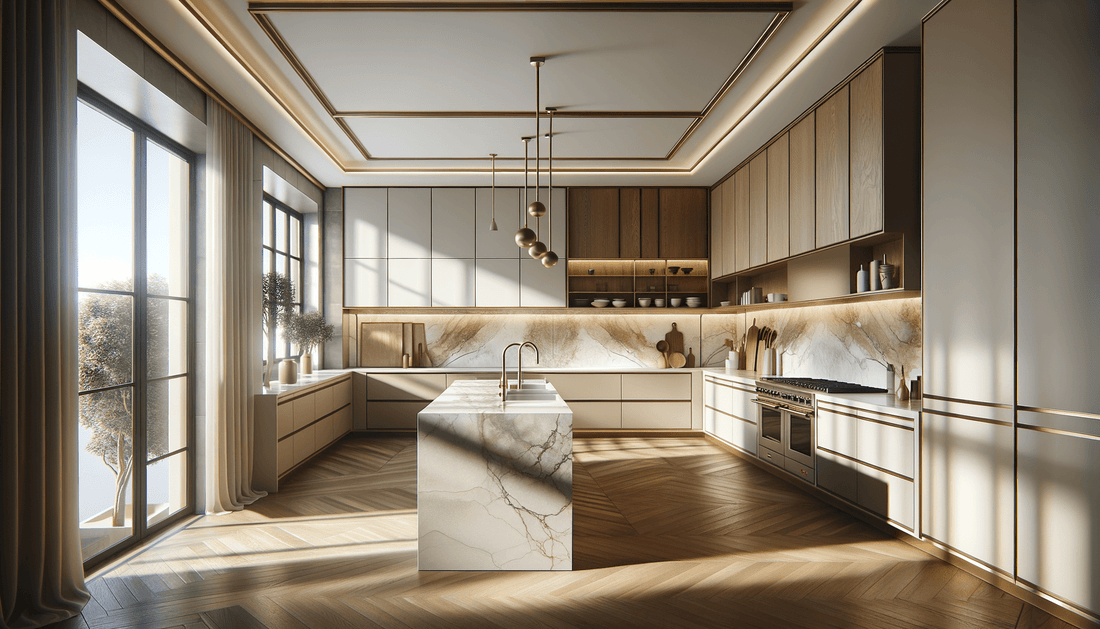 Elevate Interiors with Durable, Elegant Dekton Nacre Surfaces - Zicana Boutique