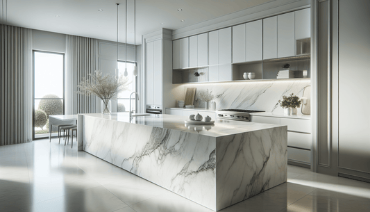 Elevate Interiors with Elegant Carrara Marmi Quartz Countertops - Z Boutique by Marble Couture