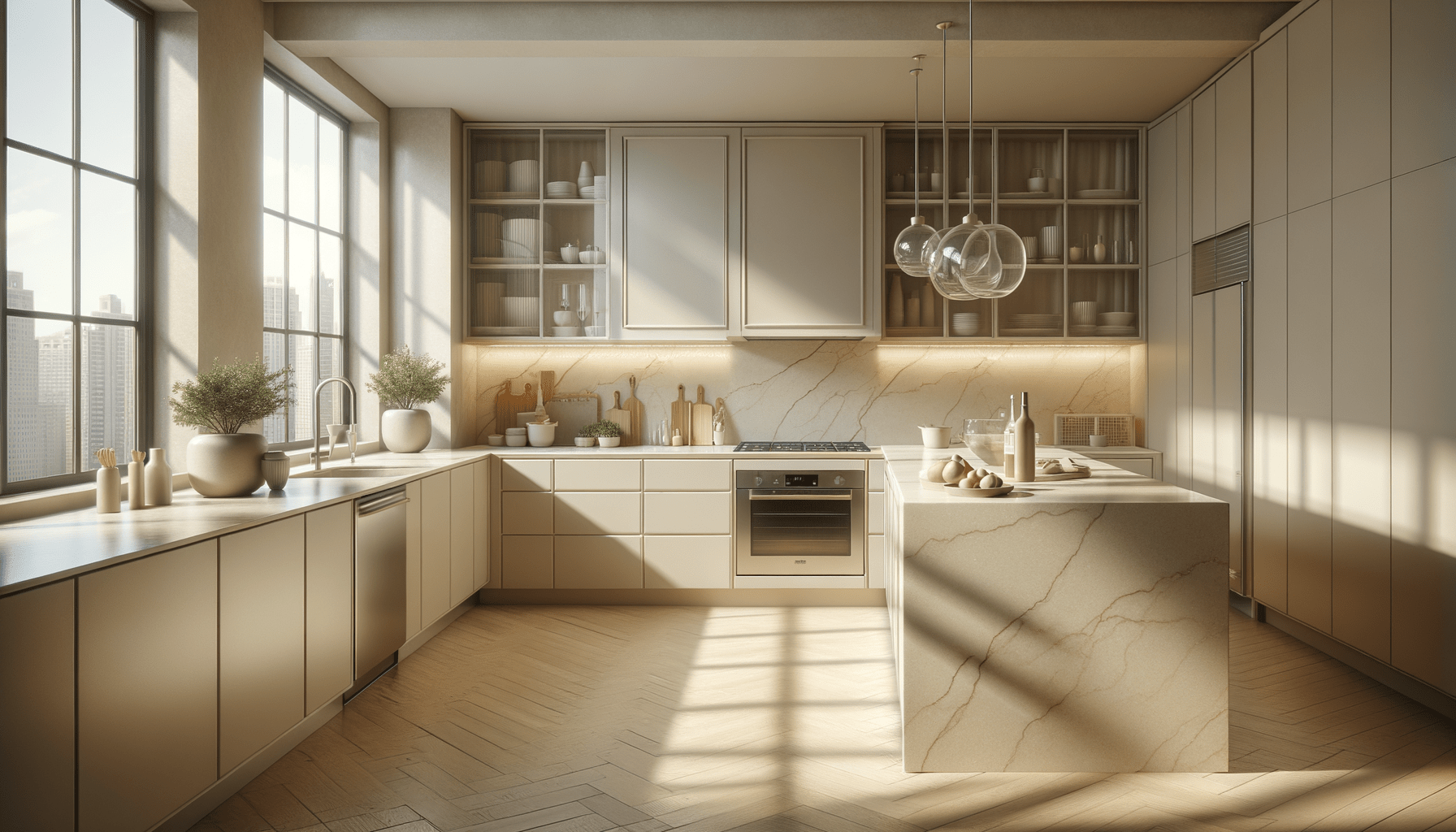 Elevate Interiors with Elegant Toscana Cream Silestone Surfaces ...