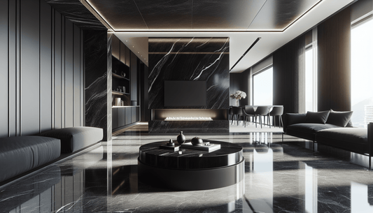 Elevate Interiors with Exquisite Black Marble Options - Z Boutique by Marble Couture