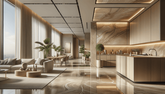 Elevate Interiors with Florim Stone Fossil Ivory Elegance - Zicana Boutique