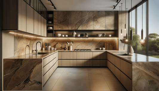 Elevate Interiors with Florim Stone Sand Brown Surfaces - Zicana Boutique
