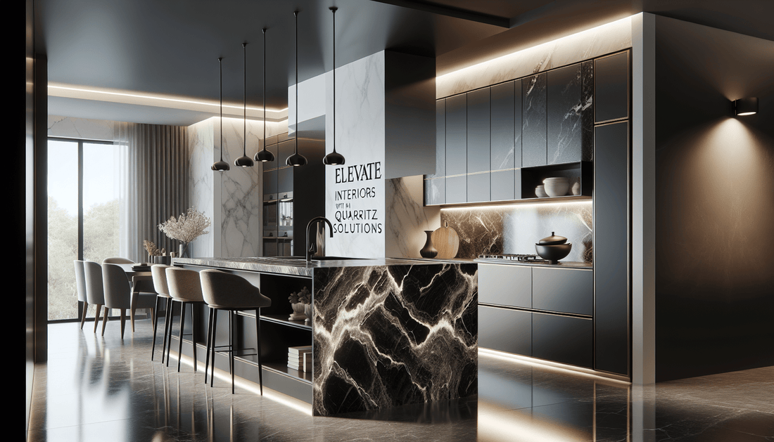 Elevate Interiors with Luxurious Black Marble Quartz Solutions - Zicana Boutique