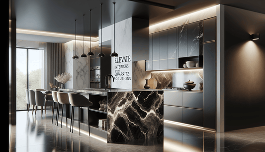 Elevate Interiors with Luxurious Black Marble Quartz Solutions - Z Boutique by Marble Couture