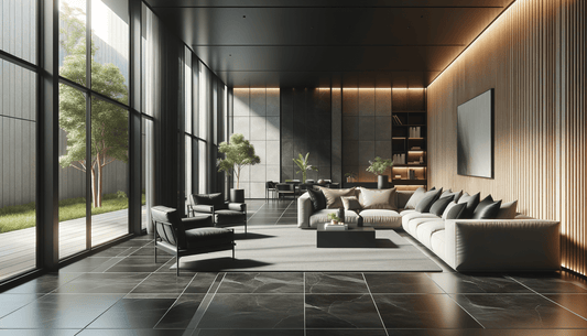 Elevate Interiors with Luxurious Black Porcelain Slabs - Zicana Boutique
