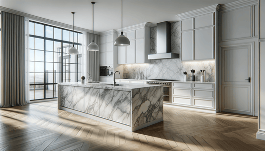 Elevate Interiors with Luxurious Calacatta Porcelain Slabs Today - Zicana Boutique