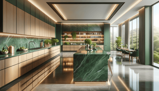 Elevate Interiors with Luxurious Green Porcelain Slabs Today - Zicana Boutique