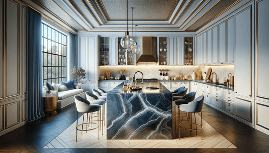 Elevate Interiors with Luxurious Parisien Bleu Silestone Designs - Zicana Boutique