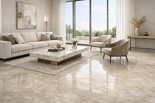 Elevate Interiors with Premium Stone Flooring Tiles - Zicana Boutique