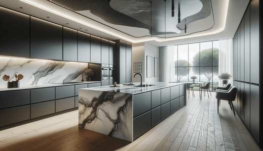 Elevate Interiors with Sleek, Durable Dekton Liquid Sky Surfaces - Zicana Boutique
