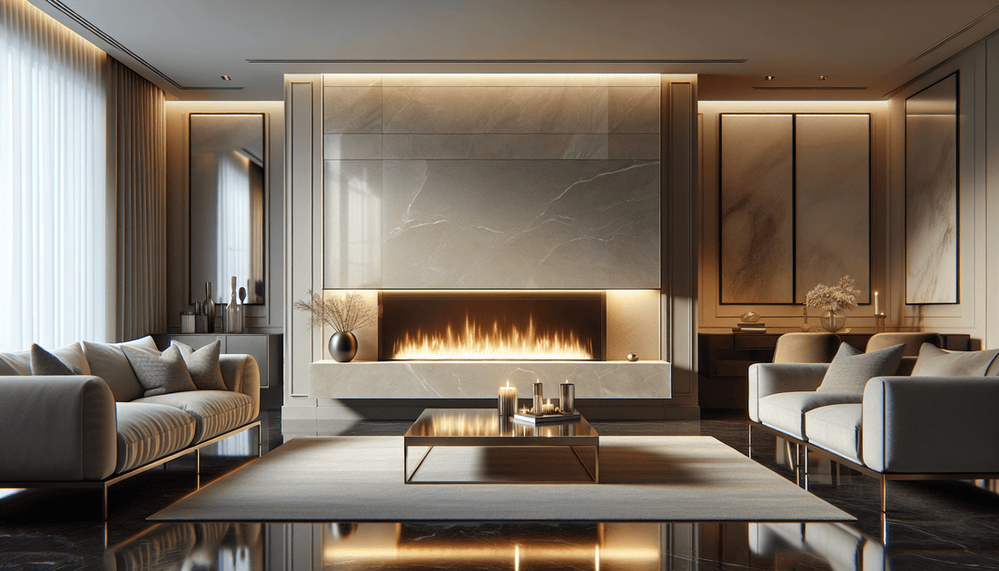 Elevate Interiors with Spectrum Quartz Fireplaces for Timeless Luxury - Z Boutique by Marble Couture