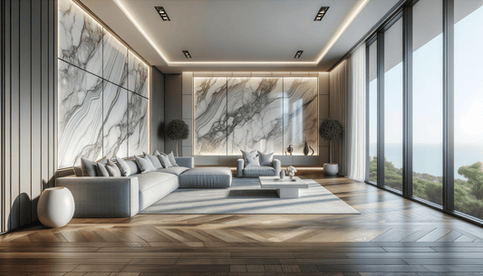 Elevate Interiors with Striking Bookmatched Porcelain Slabs - Zicana Boutique