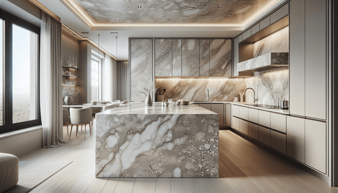 Elevate Interiors with the Timeless Beauty of Snowfall Granite - Zicana Boutique