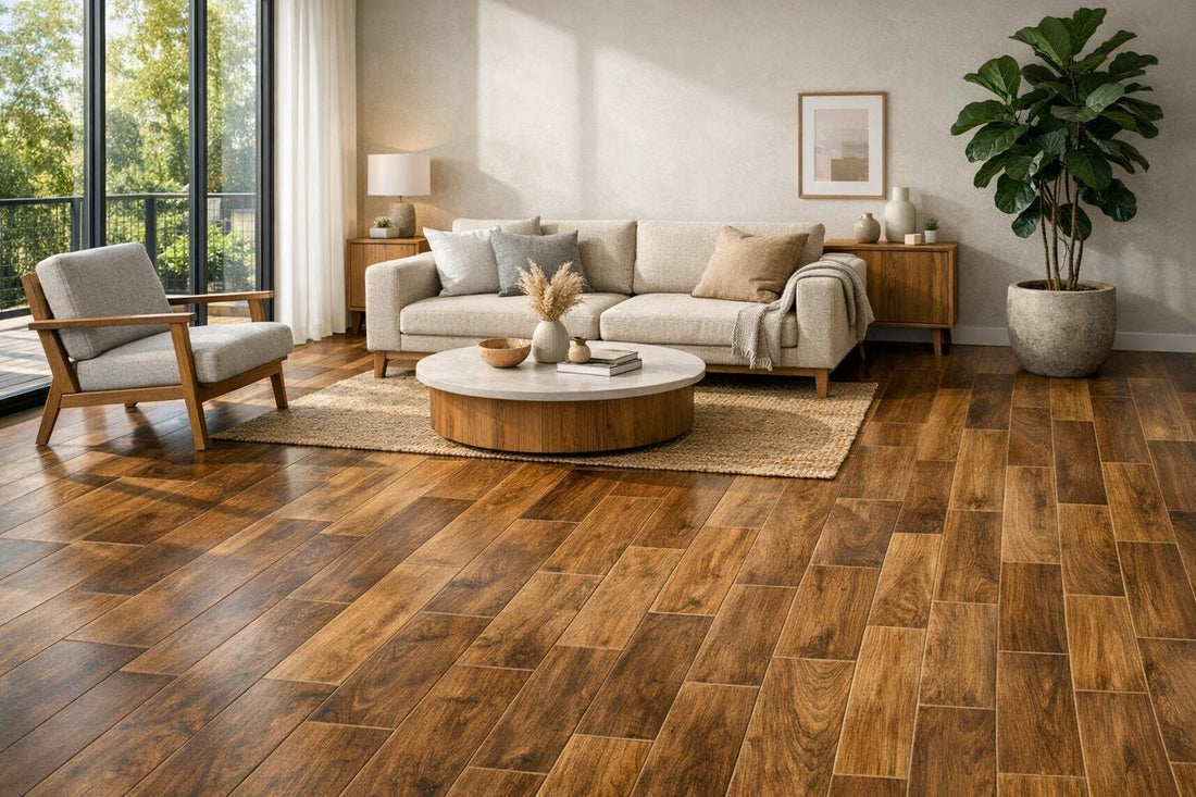 Elevate Interiors with Timber Floor Tiles: Expert Insights - Zicana Boutique